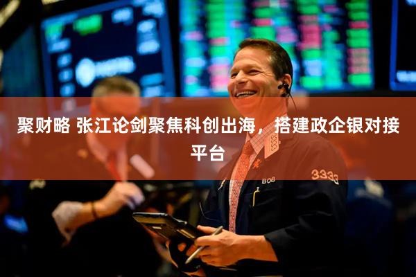 聚财略 张江论剑聚焦科创出海，搭建政企银对接平台